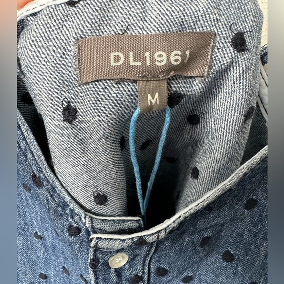 DL1961 Eilis Embroidered Denim Dress - Picture 6 of 6